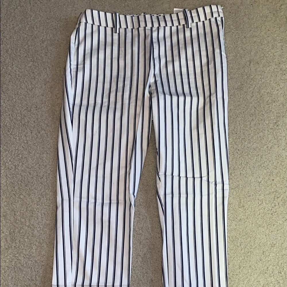 H&M striped slacks